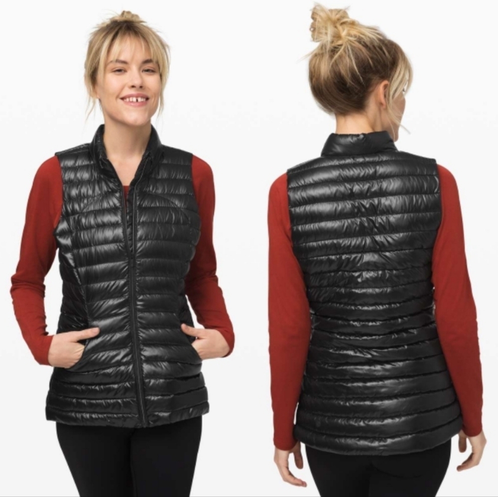 Lululemon Pack It Down Vest, Shine Black